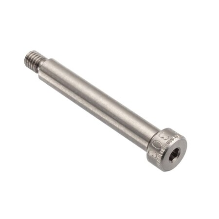 Ampg Shoulder Screw, 3A Thr Sz, 1/4 in Thr Lg, 1-1/2 in Shoulder Lg, 18-8 Stainless Steel STR60114F24