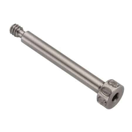 Ampg Shoulder Screw, 3A Thr Sz, 5/32 Thr Lg, 15/16 in Shoulder Lg, 18-8 Stainless Steel STR60118C15