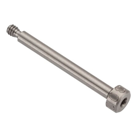 Ampg Shoulder Screw, 3A Thr Sz, 5/32 Thr Lg, 1-1/8 in Shoulder Lg, 18-8 Stainless Steel STR60118C18