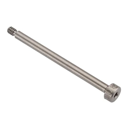 Ampg Shoulder Screw, 3A Thr Sz, 5/32 Thr Lg, 1-5/8 in Shoulder Lg, 18-8 Stainless Steel STR60118C26
