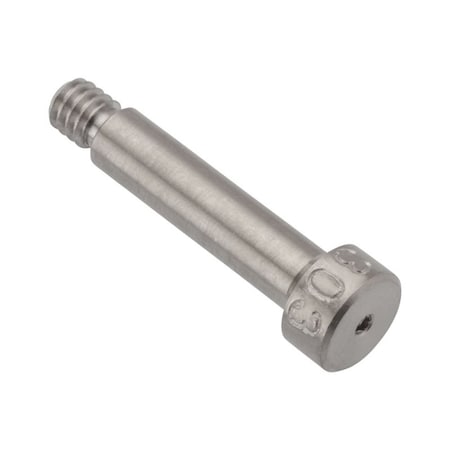 Ampg Shoulder Screw, 3A Thr Sz, 3/16 Thr Lg, 3/4 in Shoulder Lg, 18-8 Stainless Steel STR60131C12-DD