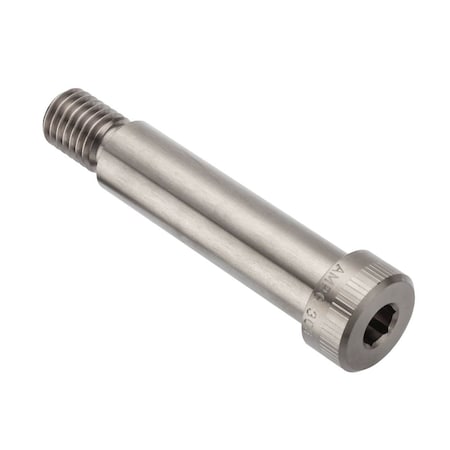 Ampg Shoulder Screw, 3A Thr Sz, 7/8 Thr Lg, 2-3/4 in Shoulder Lg, 18-8 Stainless Steel STR60134C44