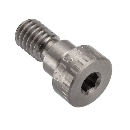 Ampg Shoulder Screw, 3A Thr Sz, 1/2 Thr Lg, 1/4 in Shoulder Lg, 18-8 Stainless Steel STR60138C04