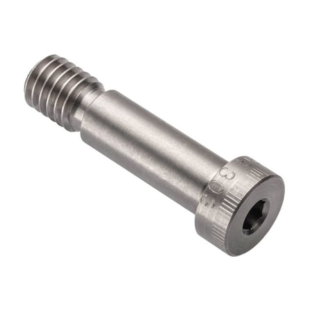 Ampg Shoulder Screw, 2A Thr Sz, 1/2 Thr Lg, 1 in Shoulder Lg, 18-8 Stainless Steel STR60138C16-OST