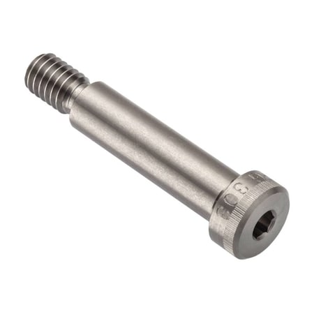 Ampg Shoulder Screw, 3A Thr Sz, 1/2 Thr Lg, 1-3/8 in Shoulder Lg, 18-8 Stainless Steel STR60138C22