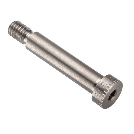 Ampg Shoulder Screw, 3A Thr Sz, 1/2 Thr Lg, 1-5/8 in Shoulder Lg, 18-8 Stainless Steel STR60138C26