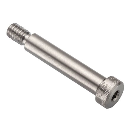 Ampg Shoulder Screw, 3A Thr Sz, 1/2 Thr Lg, 1-3/4 in Shoulder Lg, 18-8 Stainless Steel STR60138C28