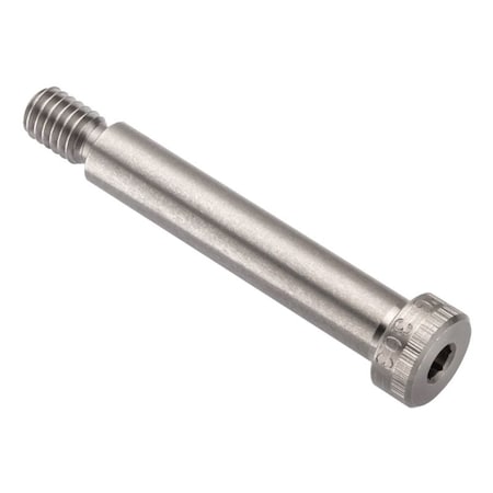 Ampg Shoulder Screw, 3A Thr Sz, 1/2 Thr Lg, 2 in Shoulder Lg, 18-8 Stainless Steel STR60138C32
