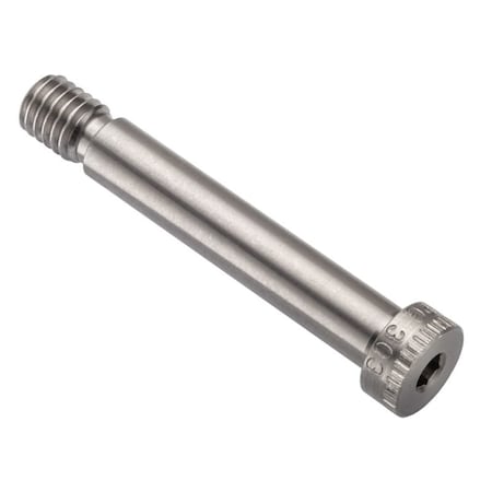 Ampg Shoulder Screw, 3/8"-16 Thr Sz, 1/2 Thr Lg, 2 in Shoulder Lg, 18-8 Stainless Steel STR60138C32-OST