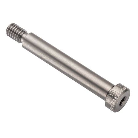 Ampg Shoulder Screw, 3A Thr Sz, 1/2 Thr Lg, 2-1/4 in Shoulder Lg, 18-8 Stainless Steel STR60138C36