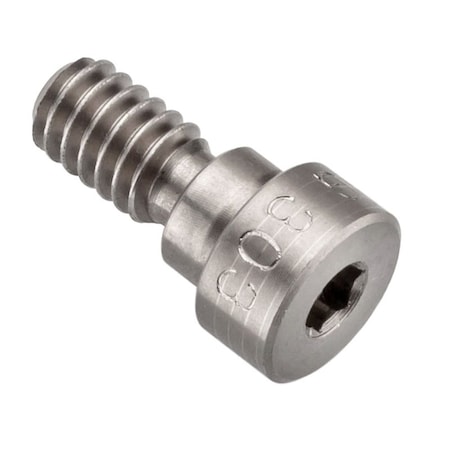 Ampg Shoulder Screw, 3A Thr Sz, 7/16 Thr Lg, 5/32 in Shoulder Lg, 18-8 Stainless Steel STR60151C02.5