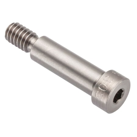 Ampg Shoulder Screw, 3A Thr Sz, 7/16 Thr Lg, 15/16 in Shoulder Lg, 18-8 Stainless Steel STR60151C15