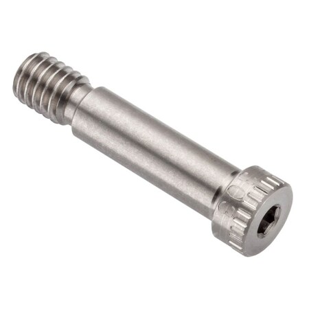 Ampg Shoulder Screw, 2A Thr Sz, 7/16 Thr Lg, 1 in Shoulder Lg, 18-8 Stainless Steel STR60151C16-OST