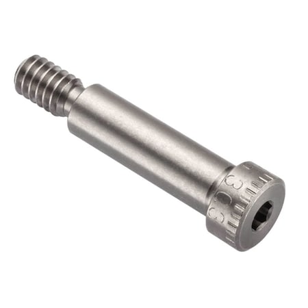 Ampg Self-Locking Shoulder Screws, 3A Thr Sz, 7/16 Thr Lg, 1-3/4 in Shoulder Lg, 18-8 Stainless Steel STR60151C28-PATCH