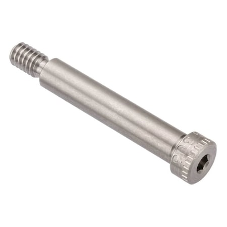 Ampg Shoulder Screw, 3A Thr Sz, 7/16 Thr Lg, 1-5/8 in Shoulder Lg, 18-8 Stainless Steel STR60151C26