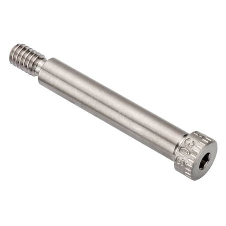 Ampg Shoulder Screw, 3A Thr Sz, 7/16 Thr Lg, 1-3/4 in Shoulder Lg, 18-8 Stainless Steel STR60151C28