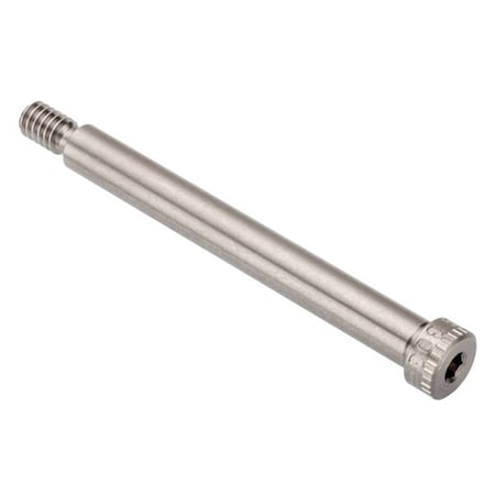 Ampg Shoulder Screw, 3A Thr Sz, 7/16 Thr Lg, 2-3/4 in Shoulder Lg, 18-8 Stainless Steel STR60151C44