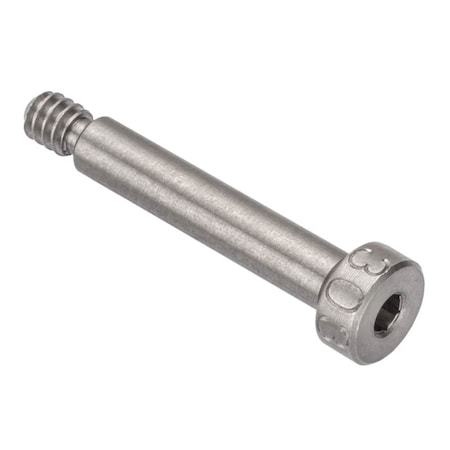 Ampg Shoulder Screw, 3A Thr Sz, 3/16 Thr Lg, 13/16 in Shoulder Lg, 18-8 Stainless Steel STR60153C13