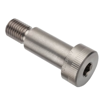 Ampg Shoulder Screw, M16 x 2 Thr Sz, 22mm Thr Lg, 20 mm Shoulder Lg, 18-8 Stainless Steel STR601M20X20