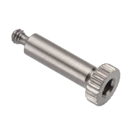 Ampg Shoulder Screw, 5g6g Thr Sz, 2.5mm Thr Lg, 10 mm Shoulder Lg, 18-8 Stainless Steel STR601M3X10-SHORT