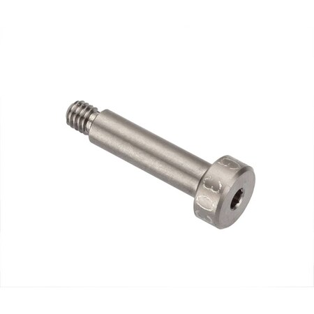 Ampg Shoulder Screw, 5g6g Thr Sz, 4.5mm Thr Lg, 18 mm Shoulder Lg, 18-8 Stainless Steel STR601M5X18