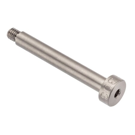 Ampg Shoulder Screw, 5g6g Thr Sz, 4.5mm Thr Lg, 35 in Shoulder Lg, 18-8 Stainless Steel STR601M5X35