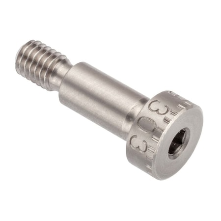 Ampg Shoulder Screw, 5g6g Thr Sz, 8mm Thr Lg, 12 mm Shoulder Lg, 18-8 Stainless Steel STR601M6X12-SHORT