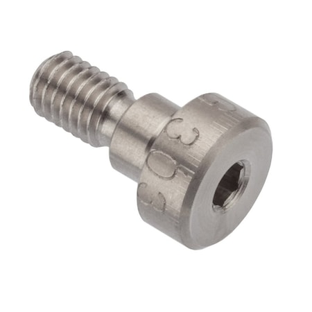Ampg Shoulder Screw, 5g6g Thr Sz, 8mm Thr Lg, 4 mm Shoulder Lg, 18-8 Stainless Steel STR601M6X4-SHORT