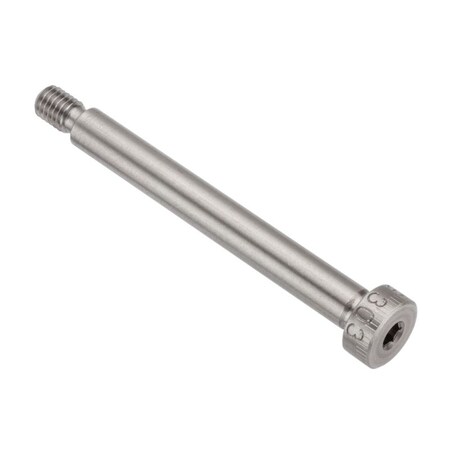 Ampg Shoulder Screw, 5g6g Thr Sz, 8mm Thr Lg, 50 mm Shoulder Lg, 18-8 Stainless Steel STR601M6X50-SHORT