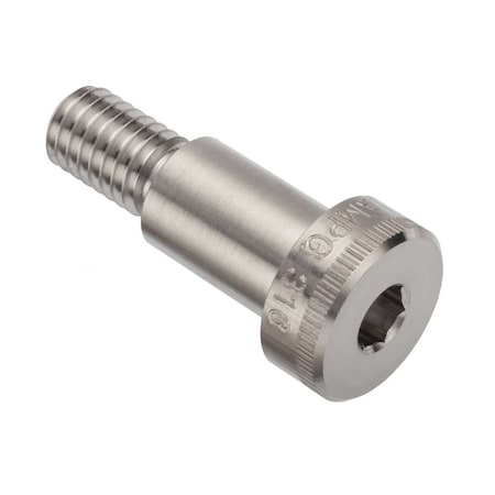 Ampg Shoulder Screw, 3A Thr Sz, 5/8 Thr Lg, 3/4 in Shoulder Lg, 316 Stainless Steel STR60212C12