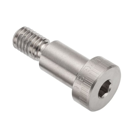 Ampg Self-Locking Shoulder Screws, 3A Thr Sz, 5/8 Thr Lg, 3/4 in Shoulder Lg, 316 Stainless Steel STR60212C12-PATCH