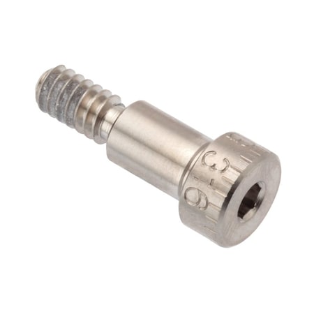 Ampg Self-Locking Shoulder Screws, 3A Thr Sz, 3/8 Thr Lg, 3/8 in Shoulder Lg, 316 Stainless Steel STR60214C06-PATCH