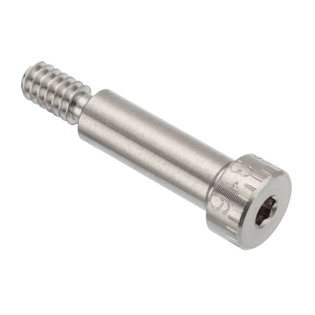 Ampg Shoulder Screw, 3A Thr Sz, 3/8 Thr Lg, 3/4 in Shoulder Lg, 316 Stainless Steel STR60214C12