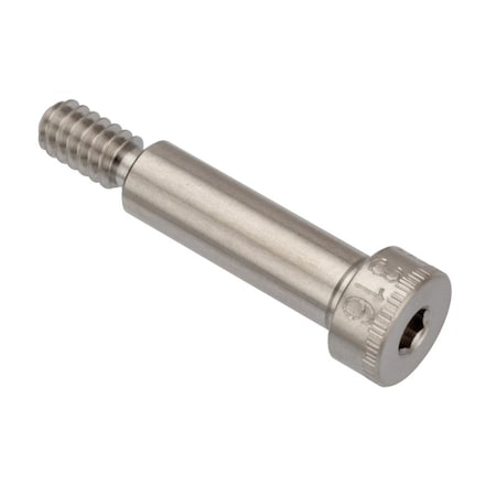 Ampg Shoulder Screw, 3A Thr Sz, 3/8 Thr Lg, 13/16 in Shoulder Lg, 316 Stainless Steel STR60214C13