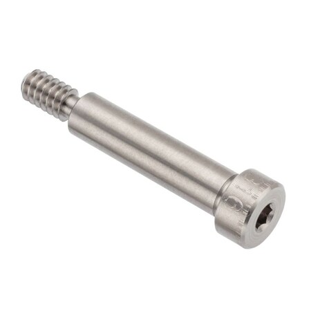 Ampg Shoulder Screw, 3A Thr Sz, 3/8 Thr Lg, 1 in Shoulder Lg, 316 Stainless Steel STR60214C16