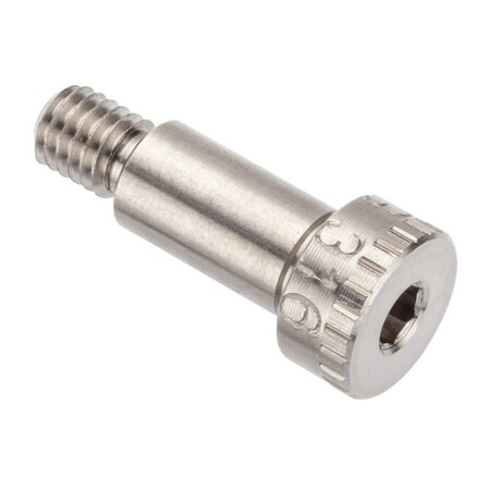 Ampg Shoulder Screw, 3A Thr Sz, 1/4 in Thr Lg, 15/32 in Shoulder Lg, 316 Stainless Steel STR60214F07.5