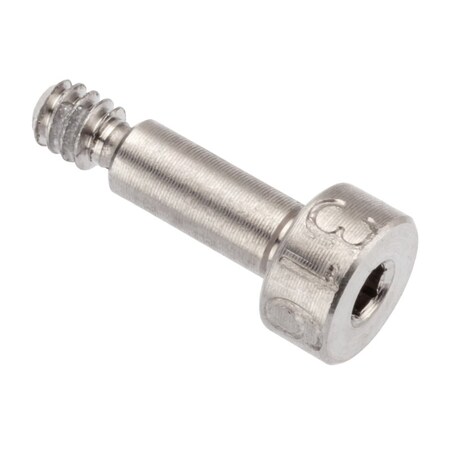 Ampg Self-Locking Shoulder Screws, 3A Thr Sz, 5/32 Thr Lg, 5/16 in Shoulder Lg, 316 Stainless Steel STR60218C05-PATCH