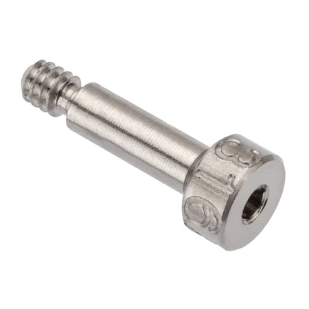 Ampg Shoulder Screw, 3A Thr Sz, 5/32 Thr Lg, 3/8 in Shoulder Lg, 316 Stainless Steel STR60218C06