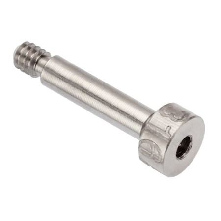 Ampg Shoulder Screw, 3A Thr Sz, 3/16 Thr Lg, 1/2 in Shoulder Lg, 316 Stainless Steel STR60231C08