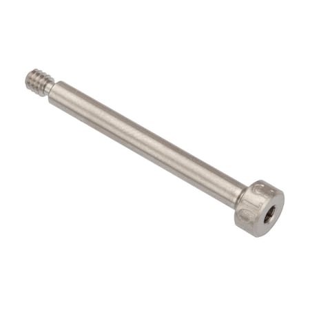 Ampg Shoulder Screw, 3A Thr Sz, 5/32 Thr Lg, 1-1/8 in Shoulder Lg, 316 Stainless Steel STR60218C18