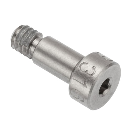 Ampg Shoulder Screw, #8-32 Thr Sz, 3/16 Thr Lg, 5/16 in Shoulder Lg, 316 Stainless Steel STR60231C05-PATCH
