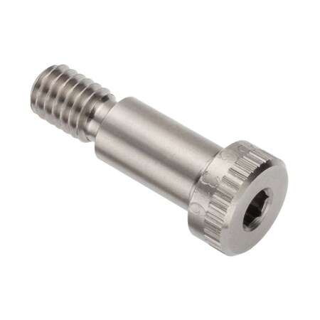 Ampg Shoulder Screw, 3A Thr Sz, 1/2 Thr Lg, 11/16 in Shoulder Lg, 316 Stainless Steel STR60238C11