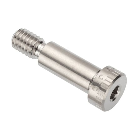 Ampg Shoulder Screw, 3A Thr Sz, 1/2 Thr Lg, 7/8 in Shoulder Lg, 316 Stainless Steel STR60238C14