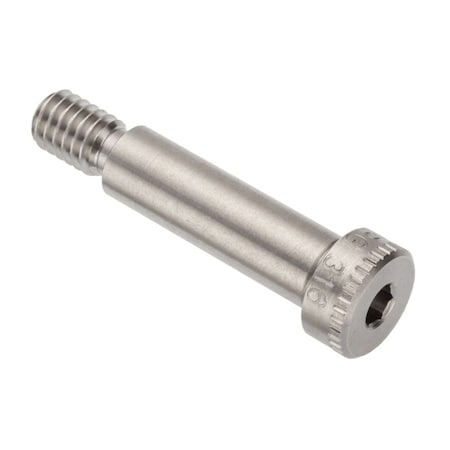 Ampg Shoulder Screw, 3A Thr Sz, 1/2 Thr Lg, 1-1/4 in Shoulder Lg, 316 Stainless Steel STR60238C20