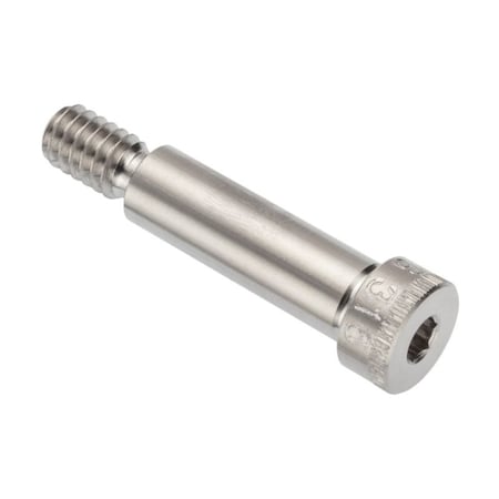 Ampg Shoulder Screw, 3A Thr Sz, 7/16 Thr Lg, 1 in Shoulder Lg, 316 Stainless Steel STR60251C16