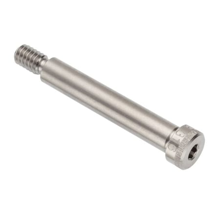 Ampg Shoulder Screw, 3A Thr Sz, 7/16 Thr Lg, 1-3/4 in Shoulder Lg, 316 Stainless Steel STR60251C28
