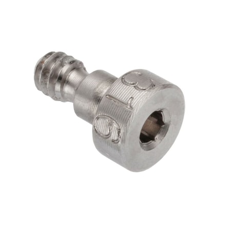 Ampg Self-Locking Shoulder Screws, 3A Thr Sz, 3/16 Thr Lg, 1/8 in Shoulder Lg, 316 Stainless Steel STR60253C02-PATCH