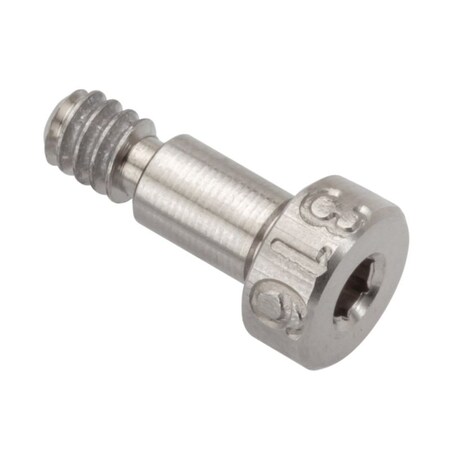 Ampg Self-Locking Shoulder Screws, 3A Thr Sz, 3/16 Thr Lg, 1/4 in Shoulder Lg, 316 Stainless Steel STR60253C04-PATCH