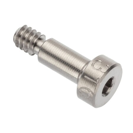 Ampg Shoulder Screw, 3A Thr Sz, 3/16 Thr Lg, 5/16 in Shoulder Lg, 316 Stainless Steel STR60253C05