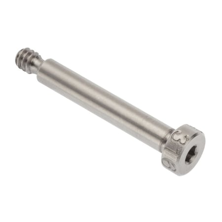 Ampg Shoulder Screw, 3A Thr Sz, 3/16 Thr Lg, 15/16 in Shoulder Lg, 316 Stainless Steel STR60253C15